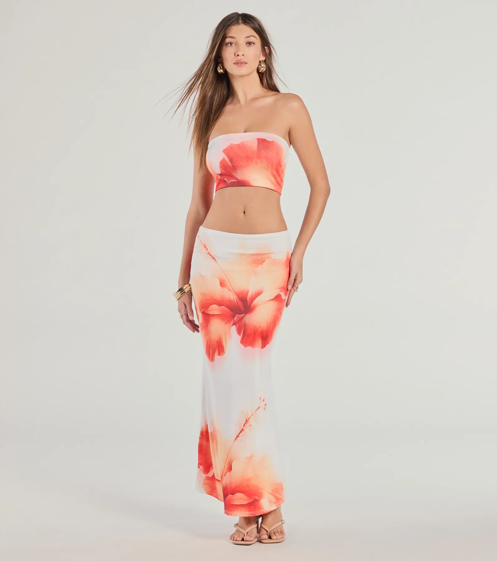FLORAL MAXI SET