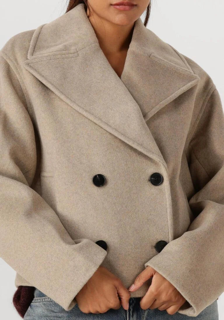 DOUBLE BREASTED COAT