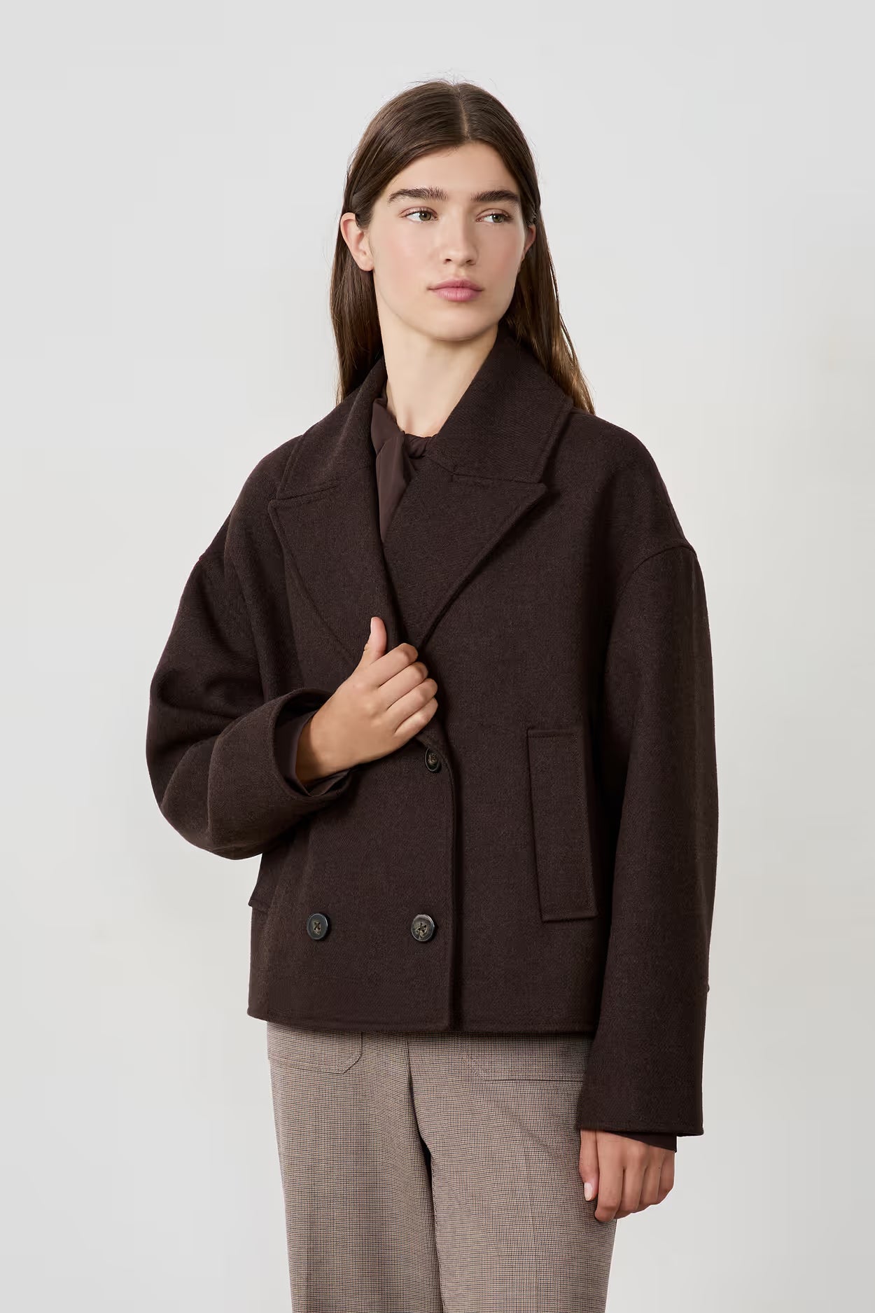 DOUBLE BREASTED COAT