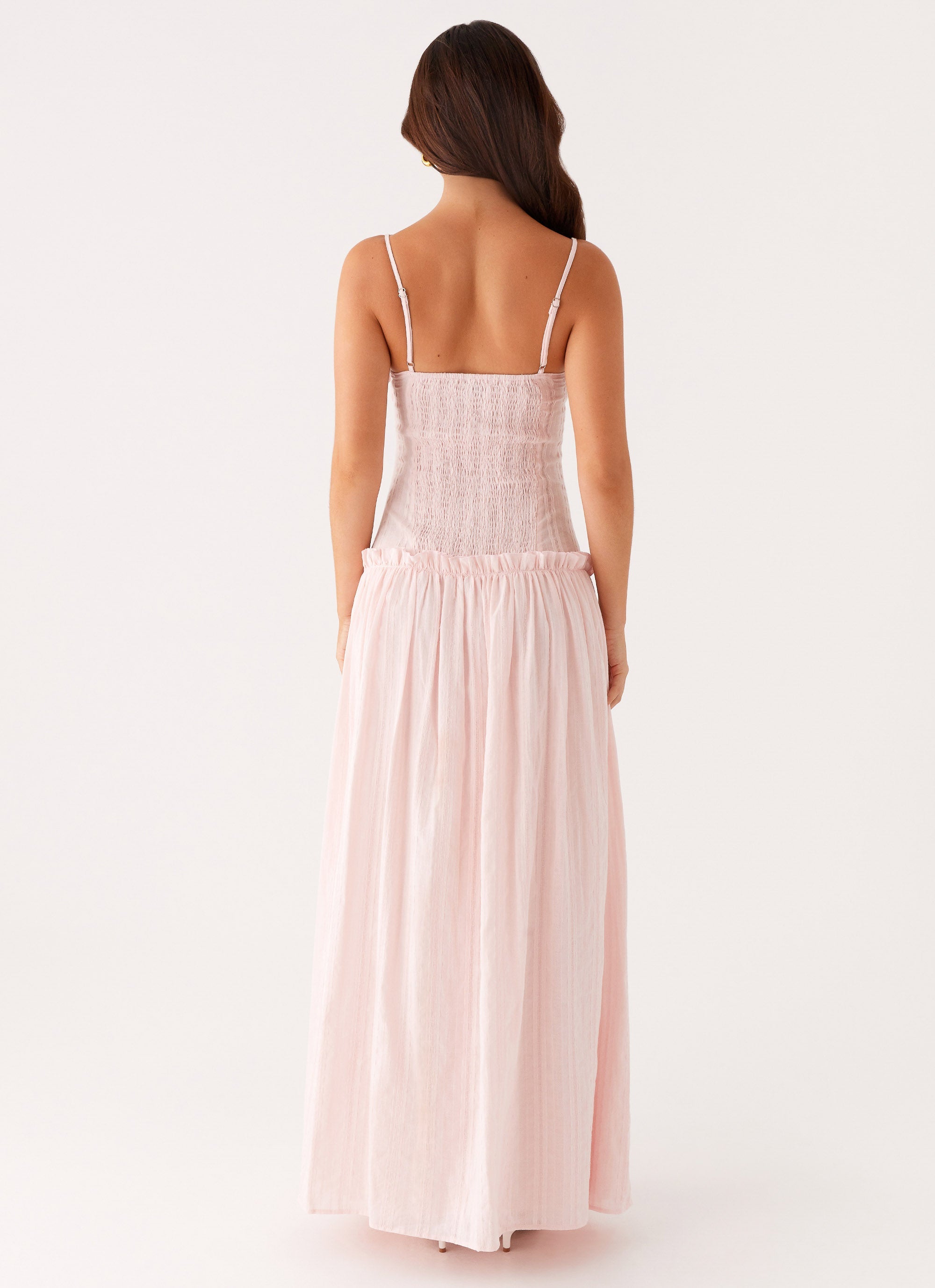 DROP WAIST MAXI DRESS