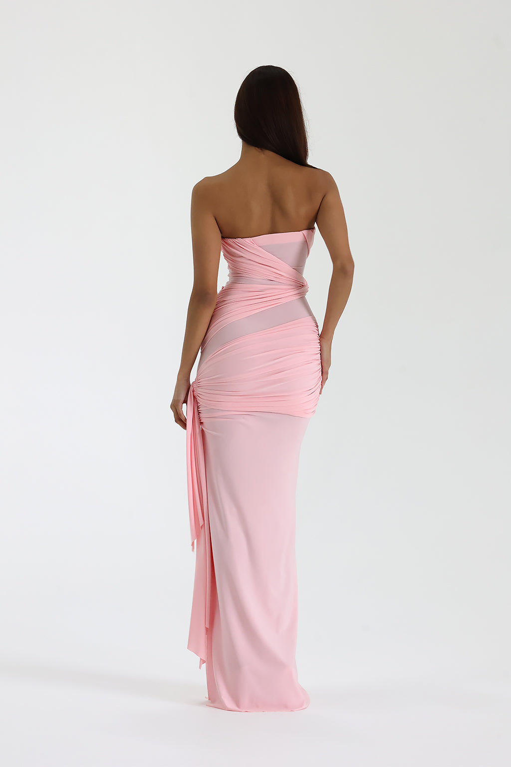 SERENA STRAPLESS MAXI DRESS