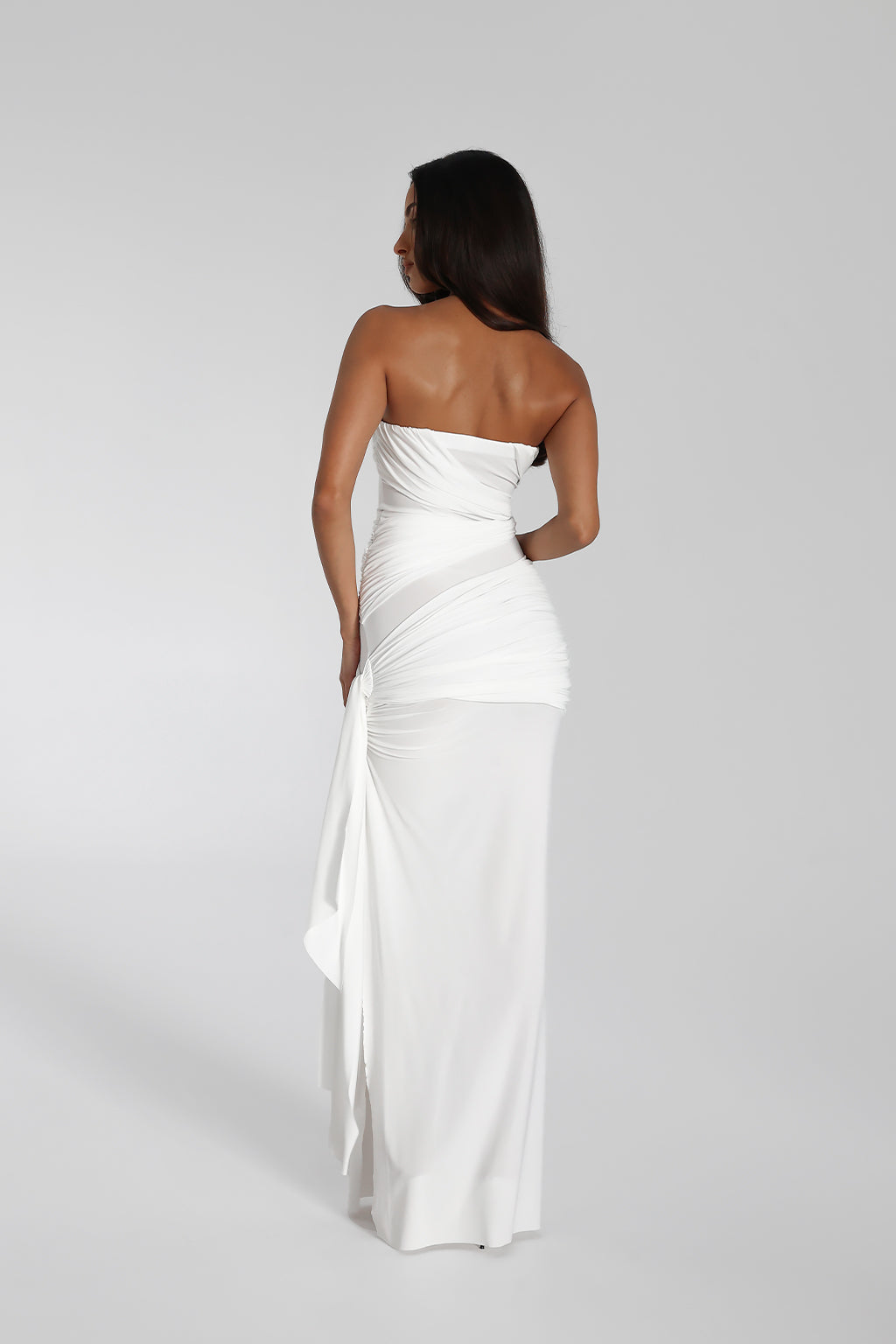 SERENA STRAPLESS MAXI DRESS