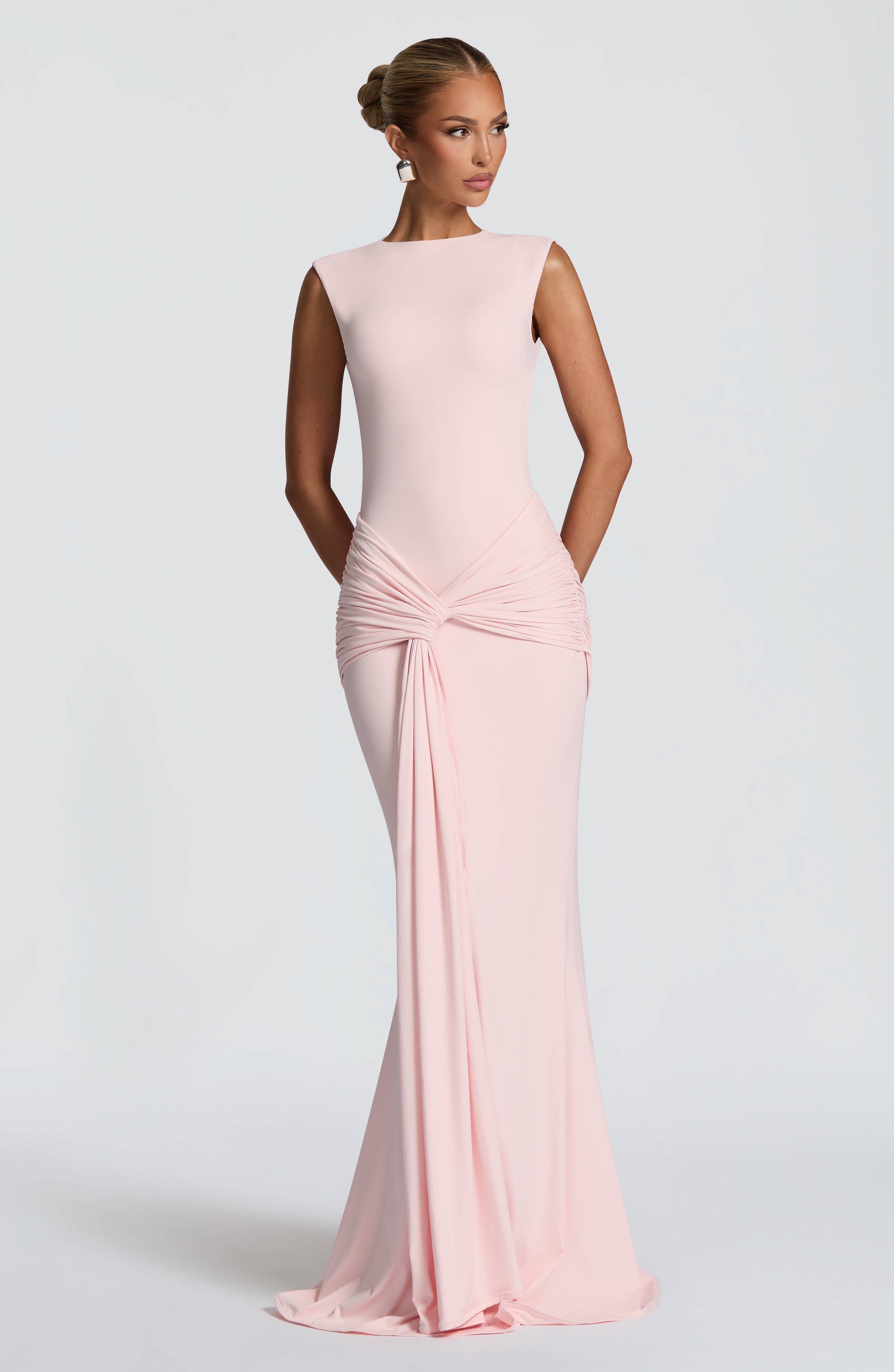 LORENZA MAXI DRESS - BLUSH