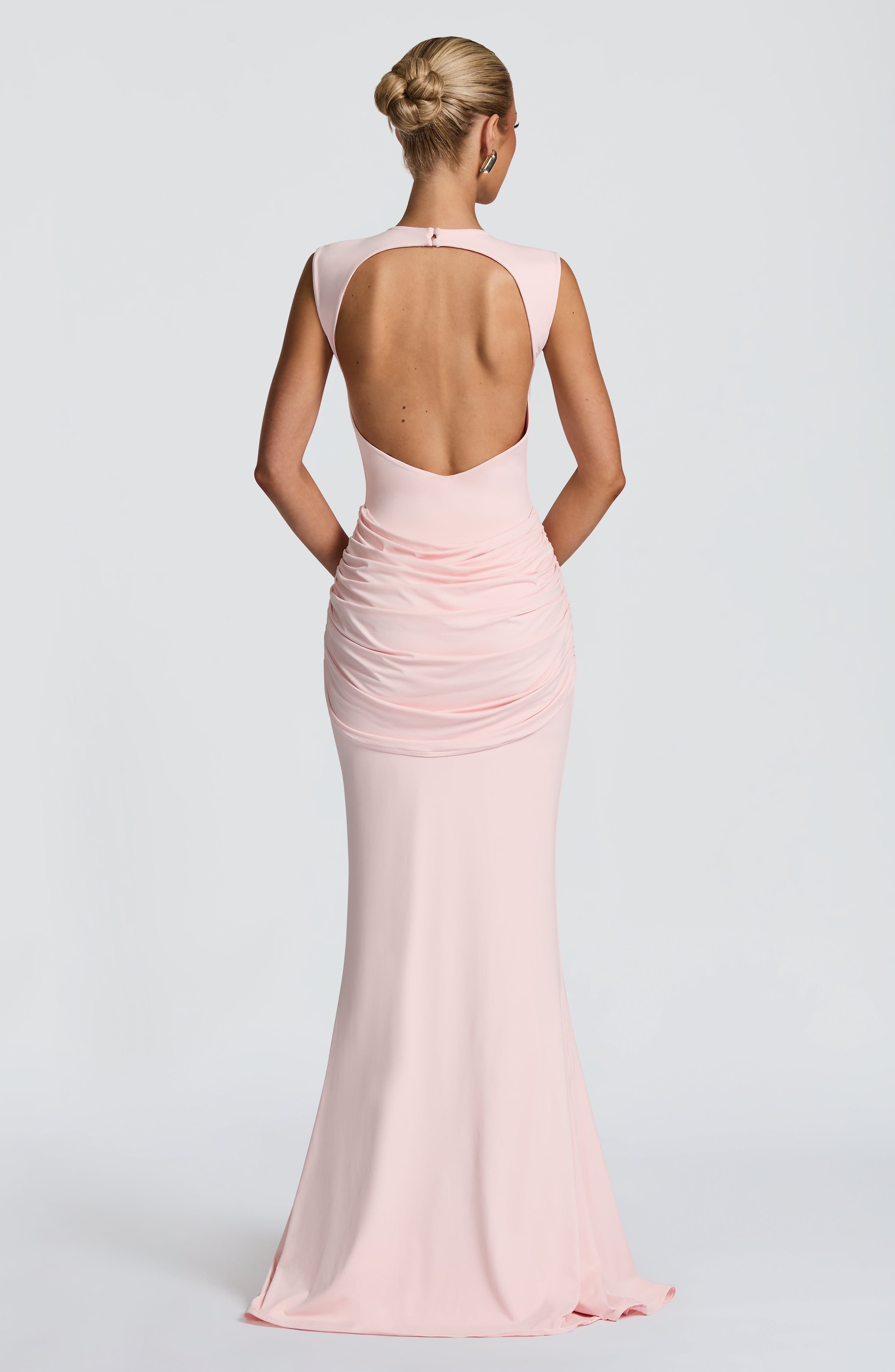 LORENZA MAXI DRESS - BLUSH
