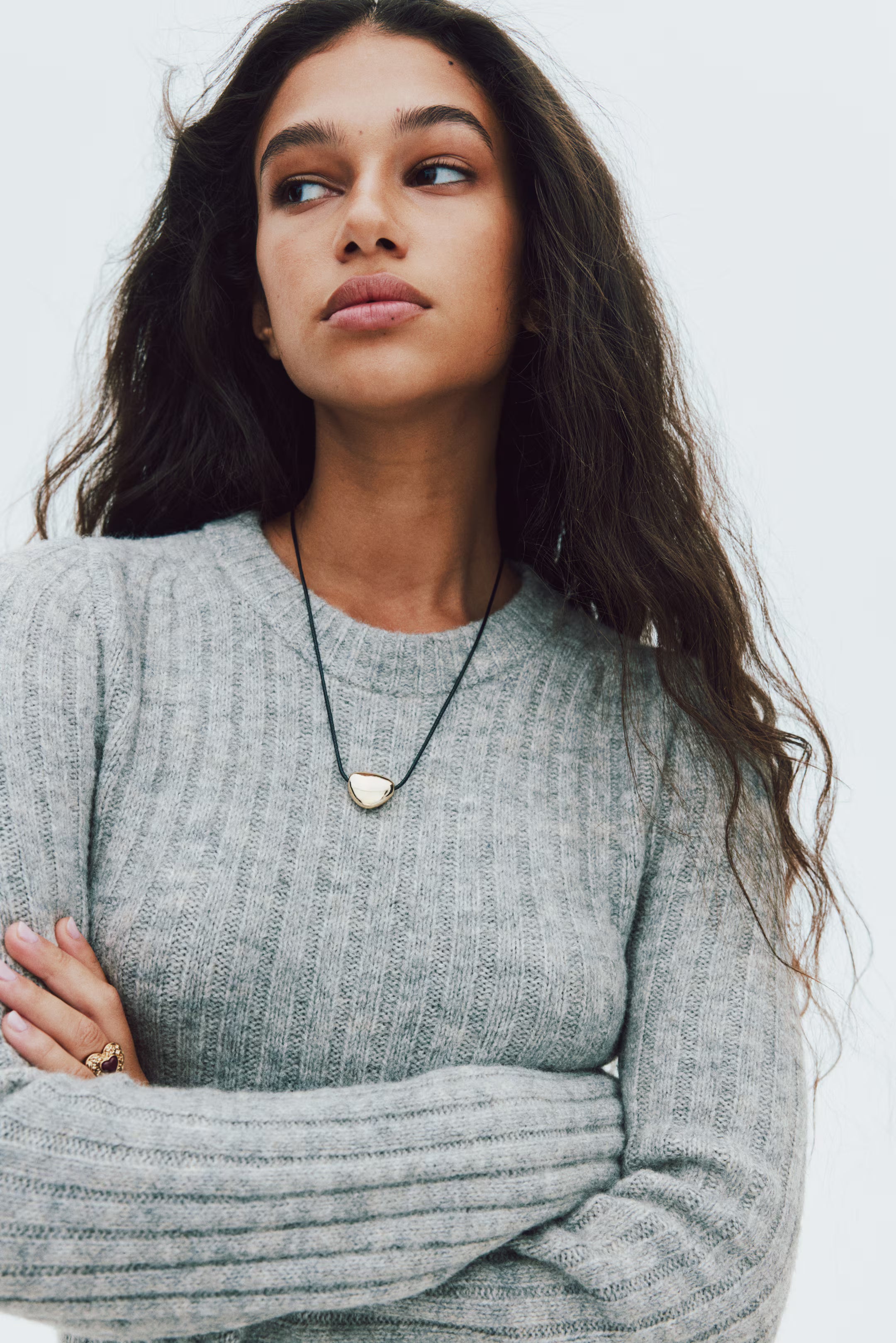 COZY RIBBED KNIT DRESS