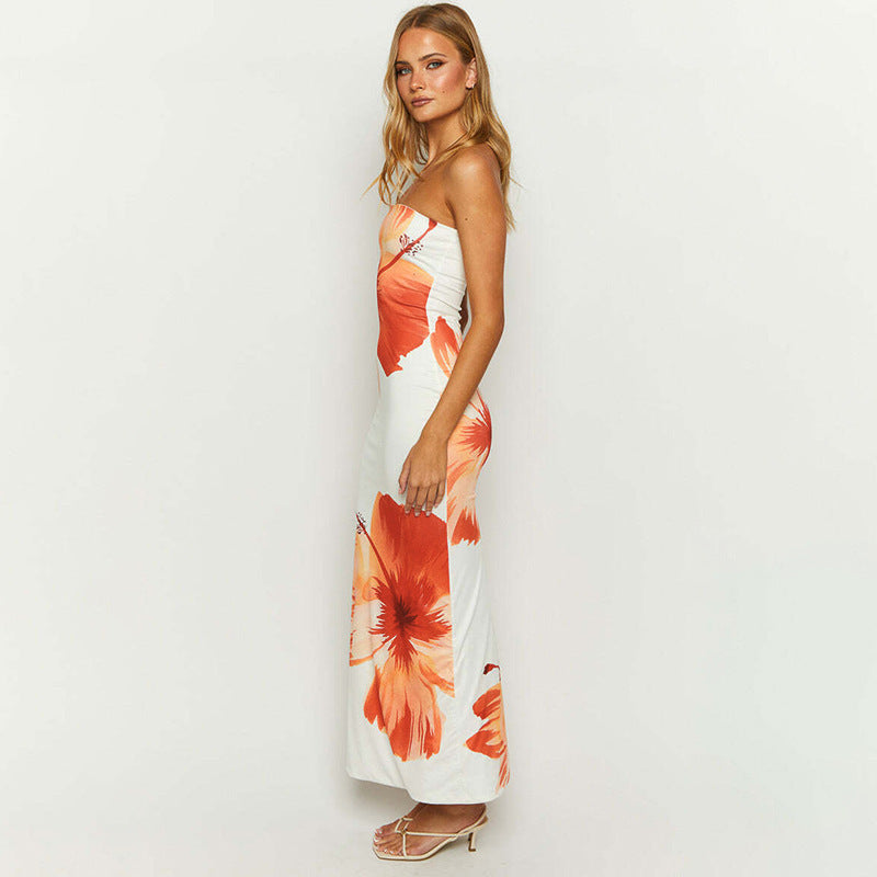 FLORAL MAXI DRESS