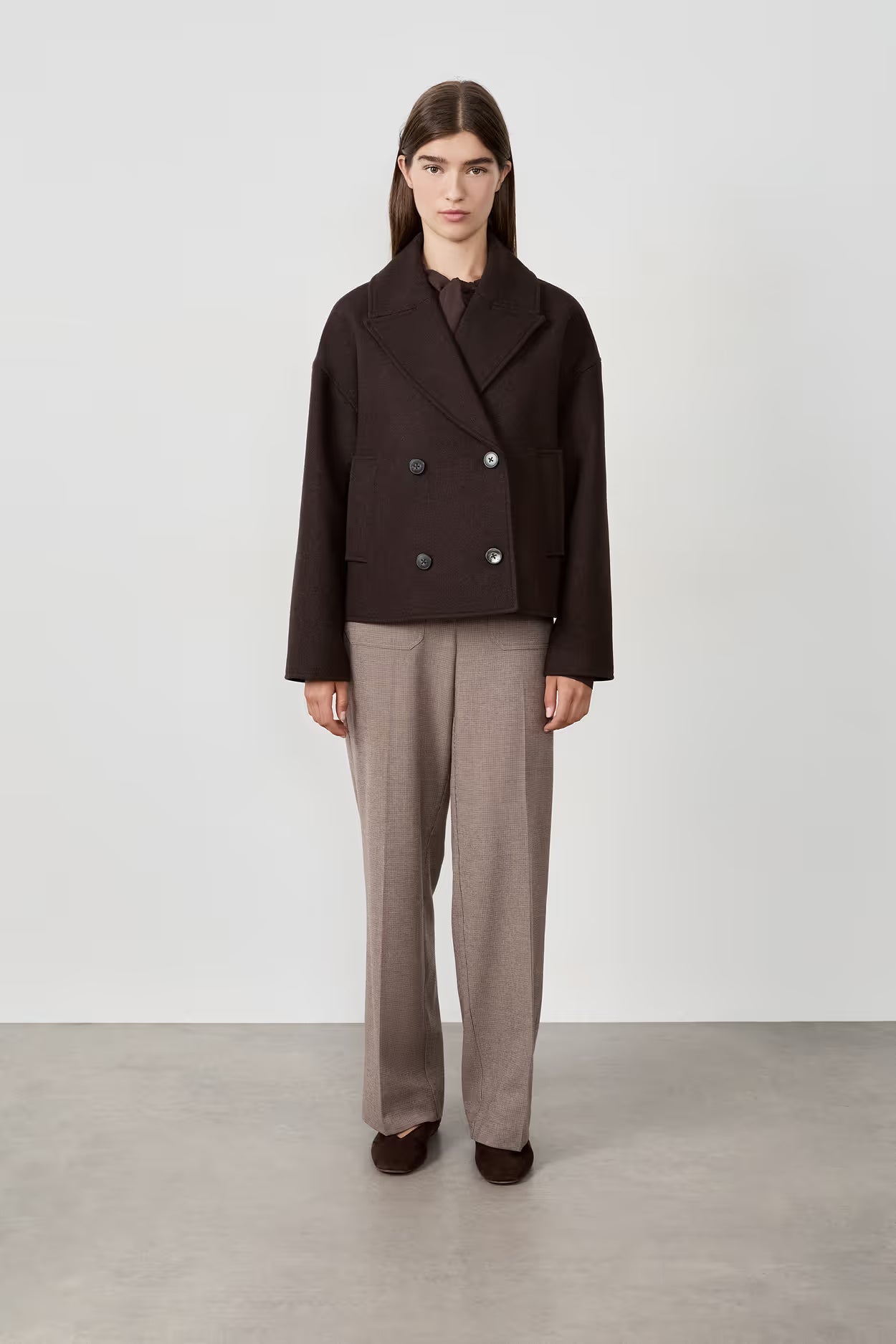 DOUBLE BREASTED COAT