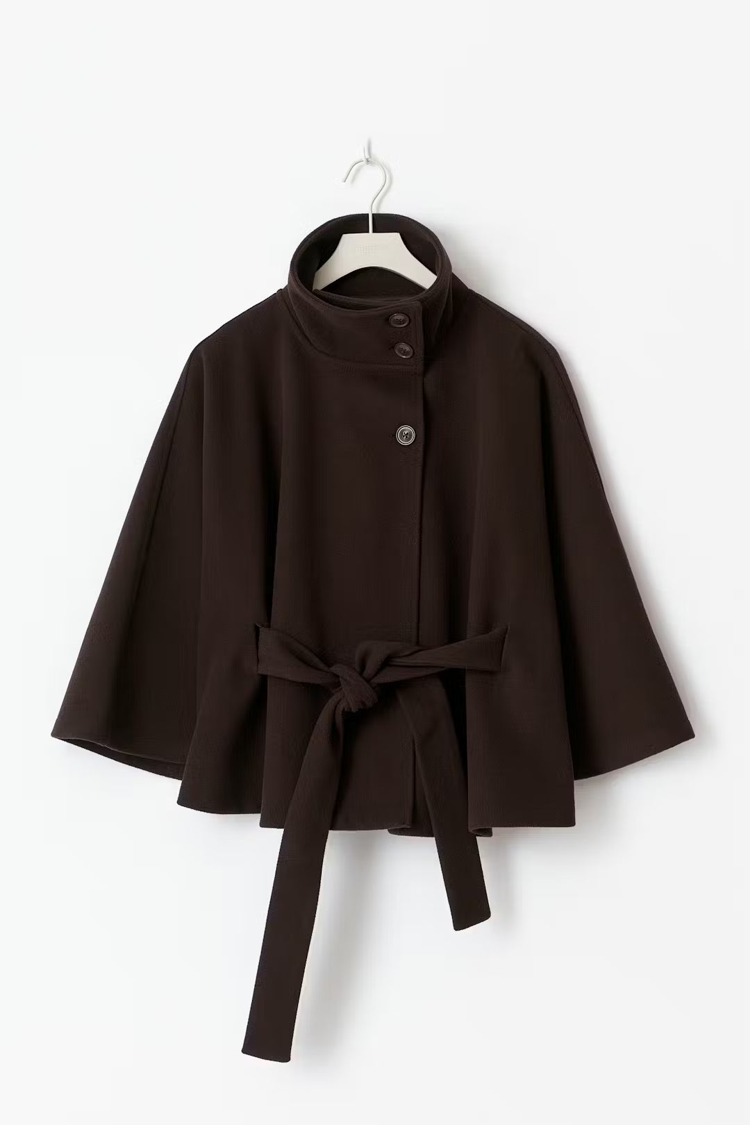 BELT CAPE COAT