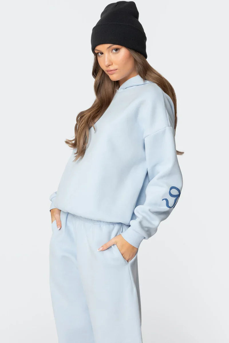 BOW DETAIL TRACKSUIT SET
