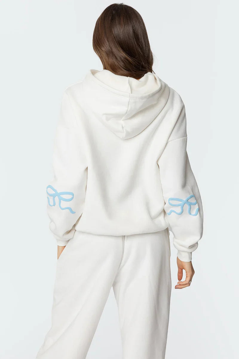 BOW DETAIL TRACKSUIT SET