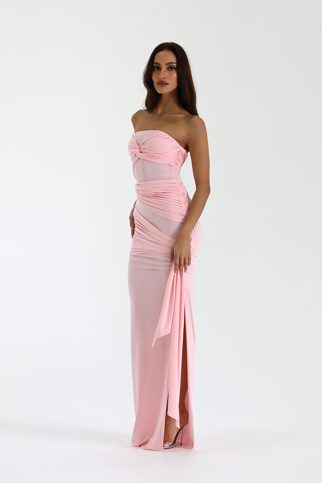SERENA STRAPLESS MAXI DRESS