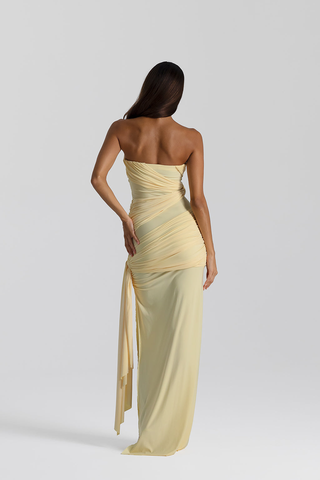 SERENA STRAPLESS MAXI DRESS