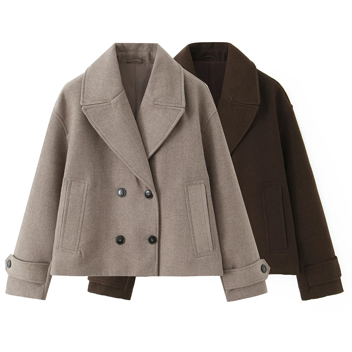 DOUBLE BREASTED COAT